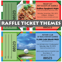Full Color Raffle Tickets