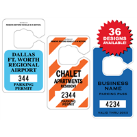 DIY Parking Hang Tags