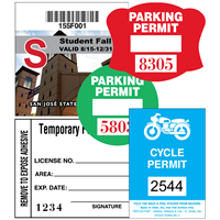 Parking Permit Stickers