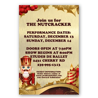 Design It Yourself 12 X 18 Nutcracker Ballet Posters