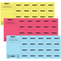 Chinese Auction Tickets - 25 Tickets Per Sheet