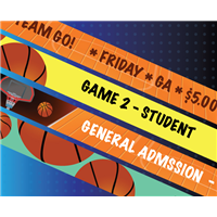 Basketball Tournament Wristbands