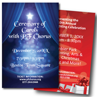 Design It Yourself Christmas Posters