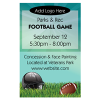 Design It Yourself 12 X 18 Football Posters