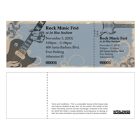 Rock Music Festival Tickets