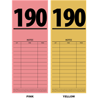 Auction Bid Cards