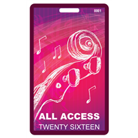 Classical Plastic Badge