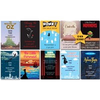 Design It Yourself 12 X 18 Broadway Posters