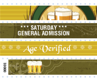 Beer Festival Wristbands