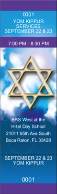 Yom Kippur Tickets