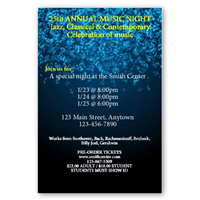 DIY 12 X 18 Concert Posters