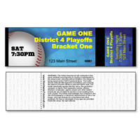 Baseball Tickets - General Admission - Horizontal