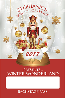Nutcracker Satin Badges