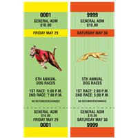 Dog Racing Tickets