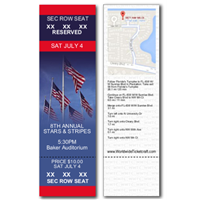 Design It Yourself RSVD 4th of July Tickets