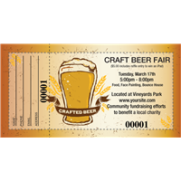 Craft Beer Raffle Tickets