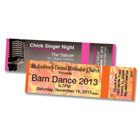 Design It Yourself Horizontal Tickets - General Ad