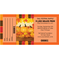 Fall Raffle Tickets