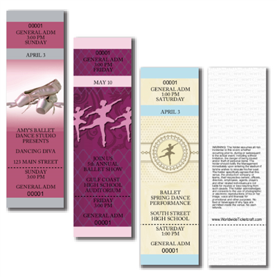General Admission Ballet Tickets