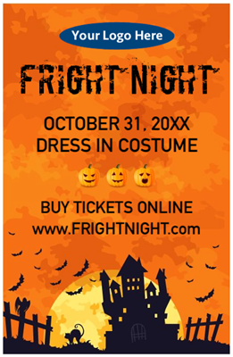 Design It Yourself 12 X 18 Halloween Posters