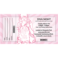 Girls Night Raffle Tickets
