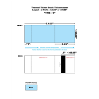 Ticketmaster Thermal Tickets - 2 Perfs