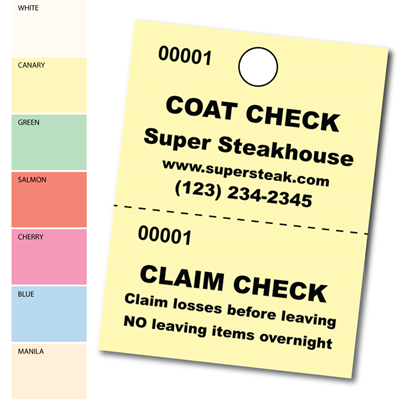Design It Yourself Coat Checks