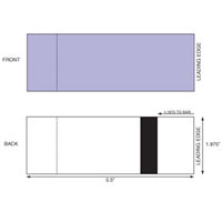 Thermal Ticket Stock - 1 Perf - Left Stub