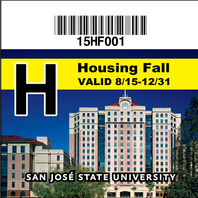 DIY Transferable Parking Stickers