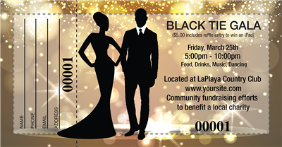Black Tie Gala Raffle Tickets