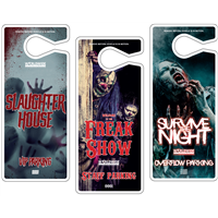 Halloween Parking Hang Tags