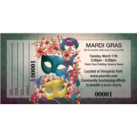 MardiGras Raffle Tickets