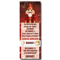 Nutcracker Ballet Tickets with Security Features