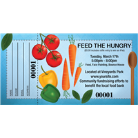 Food Bank Raffle Tickets