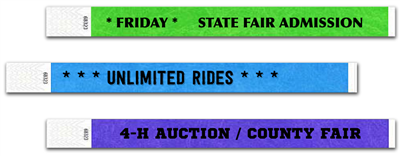Design It Yourself Fair Wristbands