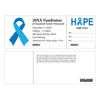 Blue Ribbon Raffle Tickets