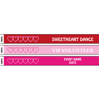 Valentines Day Wristbands
