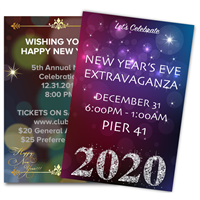 DIY New Year’s Eve Themed Posters