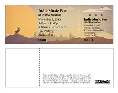 Indie Outdoor Music Festival Tickets