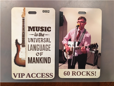 DIY Plastic Badges - 2 Sided Printing