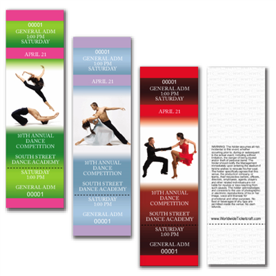 General Admission Dance Competition Tickets