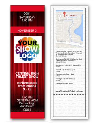 DIY General Admission Performance Tickets