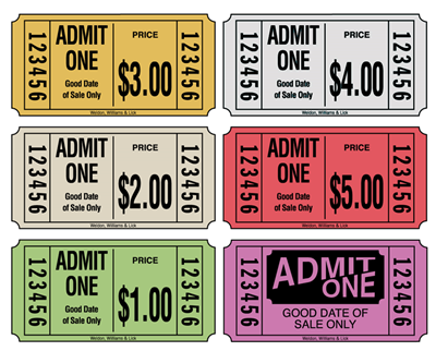Redemption Tickets On A Roll