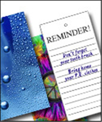 Design It Yourself Reminder Tags