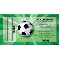 Soccer Raffle Tickets